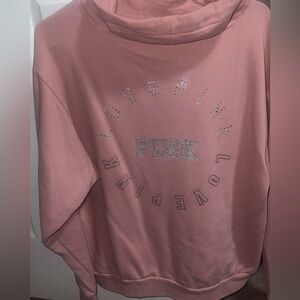 PINK Victoria’s Secret Pink Turtleneck Pullover Sweatshirt